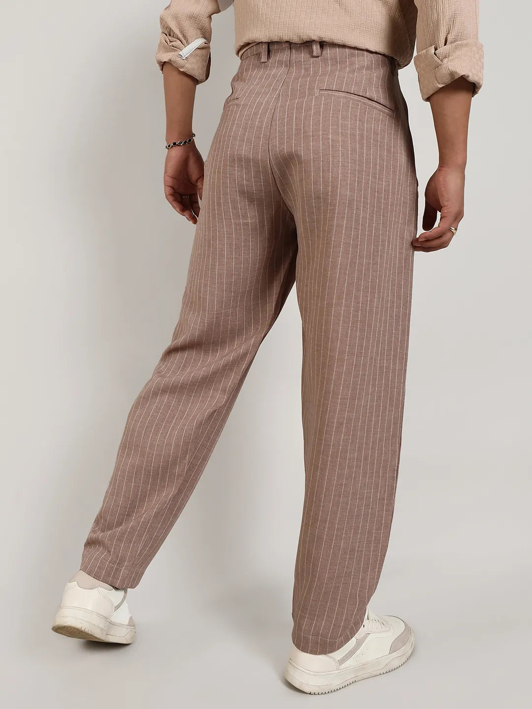 Pinstriped Trousers