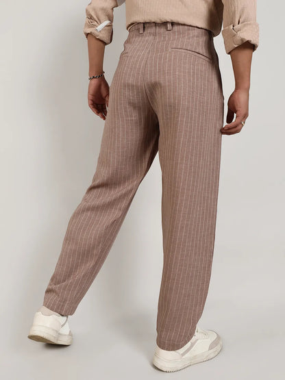 Pinstriped Trousers