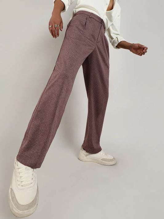 Tailored Heathered Trousers