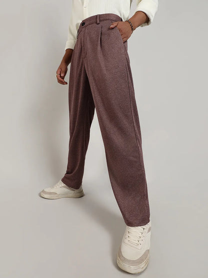 Tailored Heathered Trousers