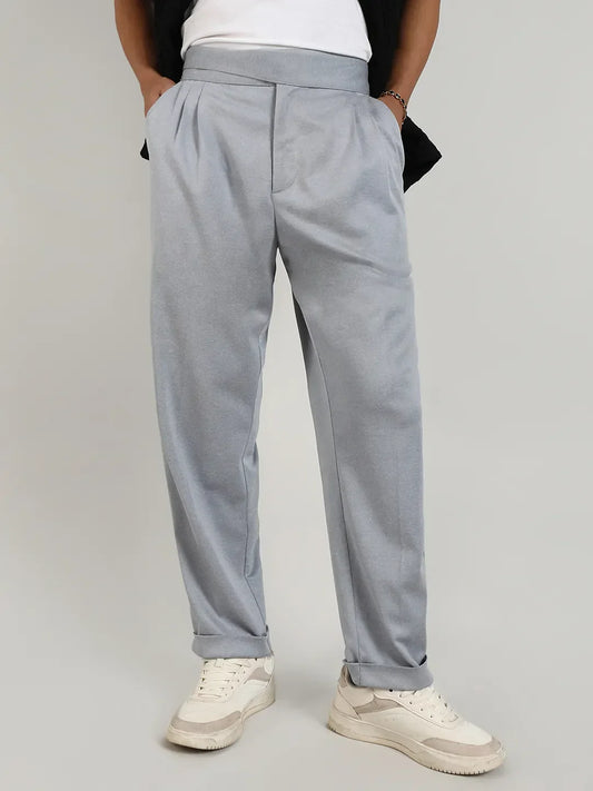 Tailored Heathered Trousers