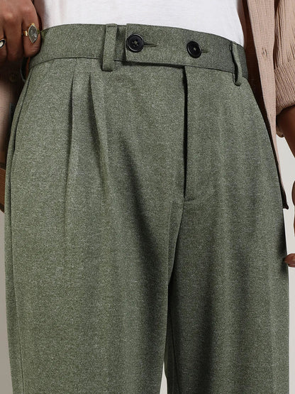 Lightweight - Tailored Heathered Trousers