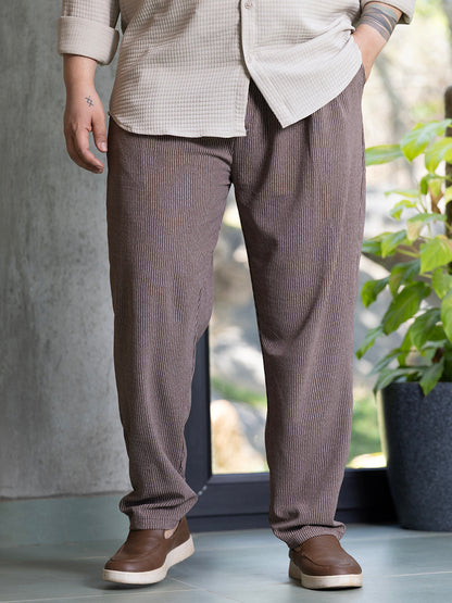 Striped Tailored Trousers