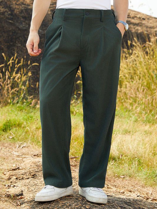 Tailored Waffle Trousers