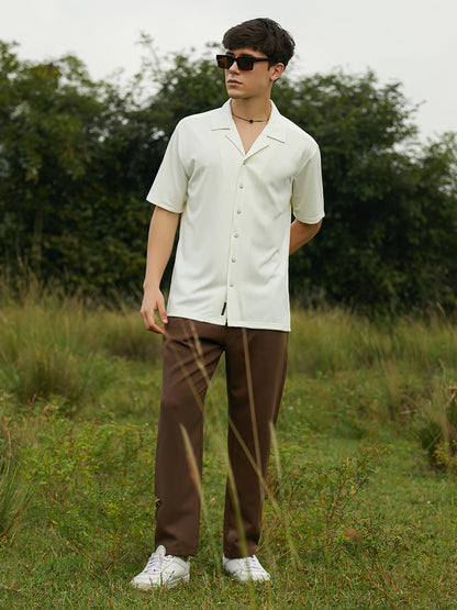 Lightweight - Pleated Suede Trousers