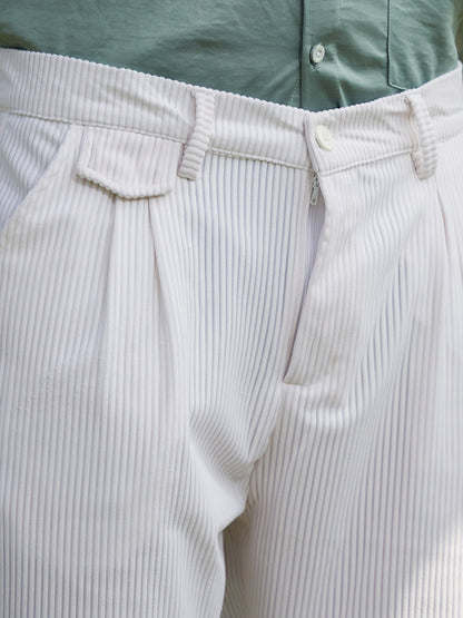 Corduroy Tailored Trousers