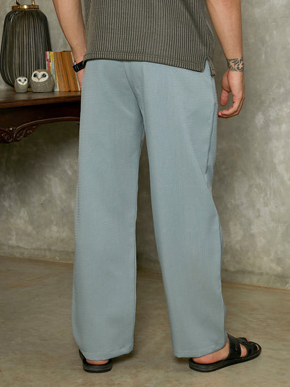 Relaxed-Panel Tailored Trousers