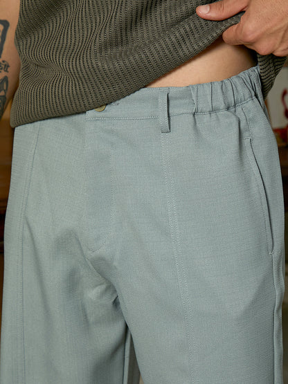 Lightweight - Relaxed-Panel Tailored Trousers