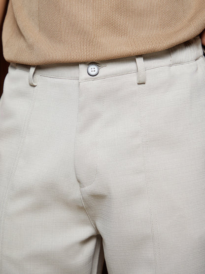Panelled Tailored Trousers