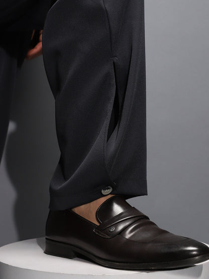 Pleated Cuffed Trousers