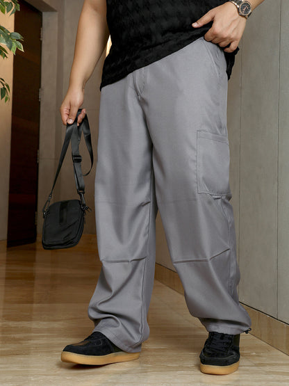 Twill-Utility Parachute Trousers
