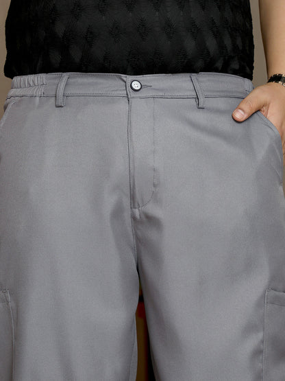 Twill-Utility Parachute Trousers