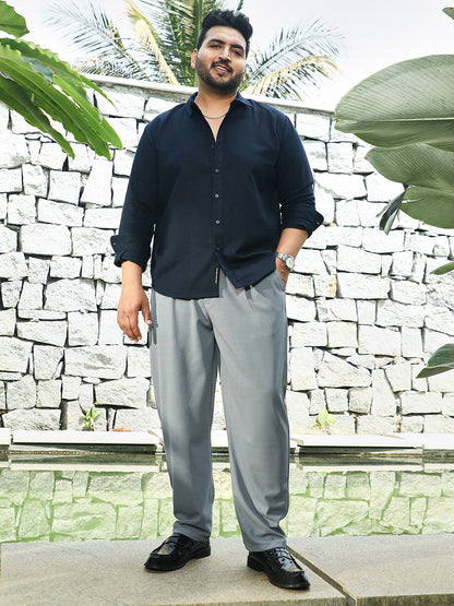 Micro-Waffle Chino Trousers