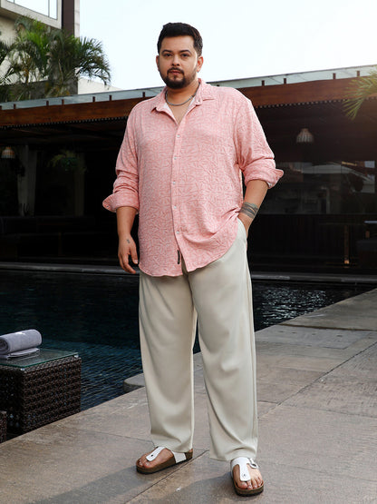 Straight Pleated Trousers