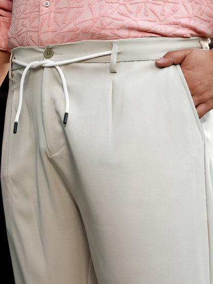 Straight Pleated Trousers
