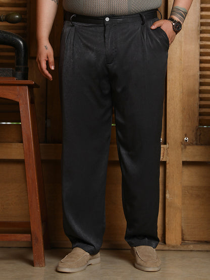 Velvet Pleated Trousers