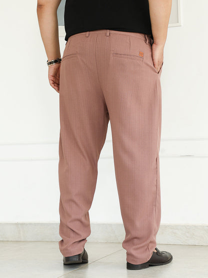 Linen-Blend Cigrette Trousers