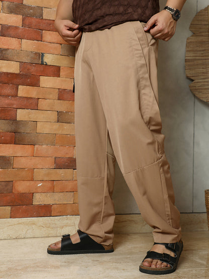 Panelled Chino Trousers