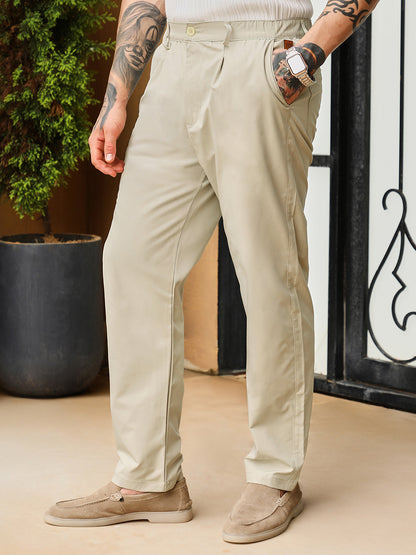 Pleated Parachute Trousers