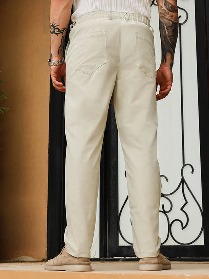 Pleated Parachute Trousers