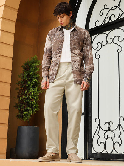 Pleated Parachute Trousers