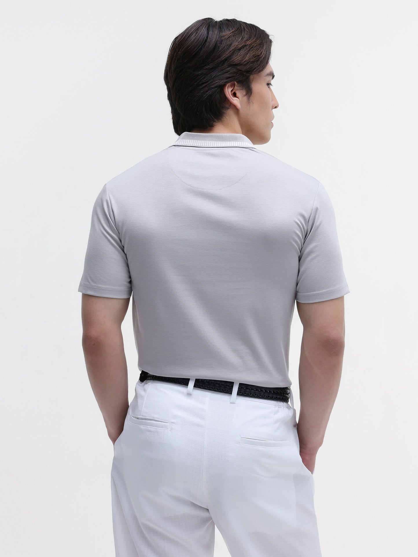 Soild Regular Fit Polo