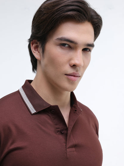 Soild Regular Fit Polo