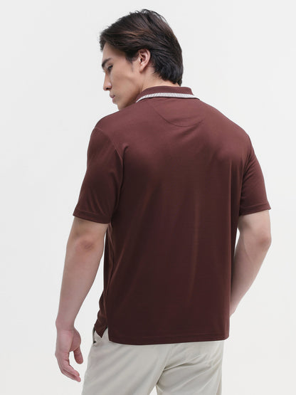 Soild Regular Fit Polo