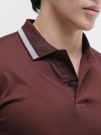 Soild Regular Fit Polo