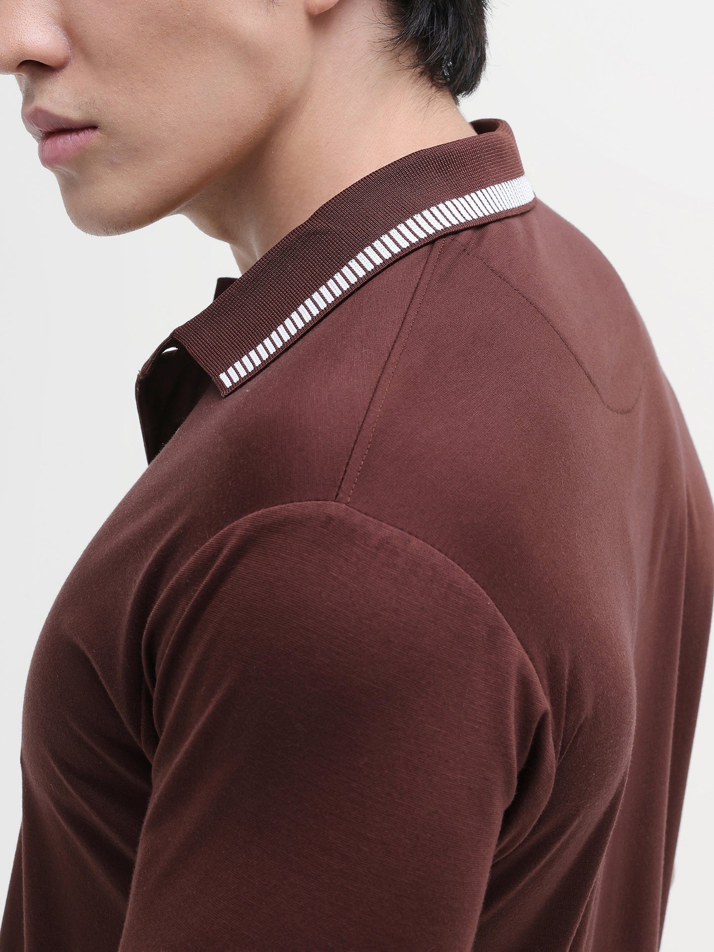 Soild Regular Fit Polo