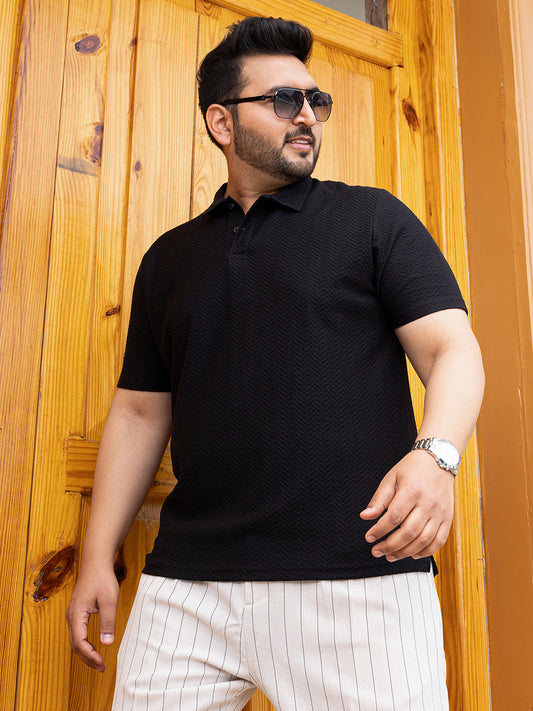 Chevron Polo T-Shirt