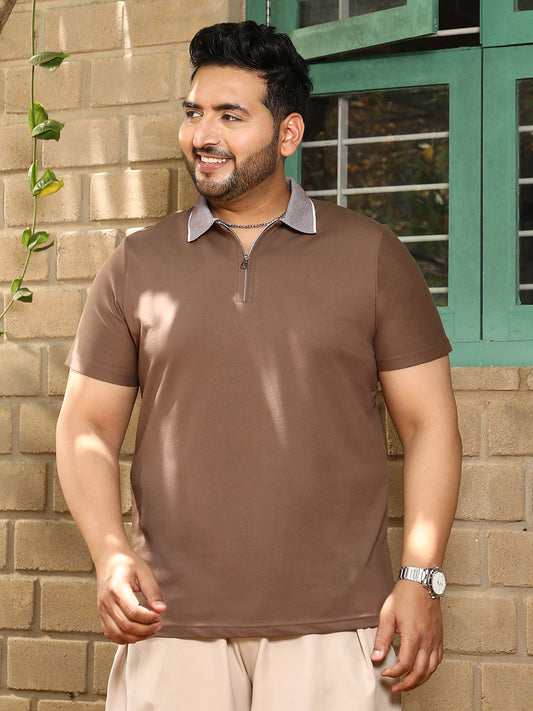 Solid Polo T-Shirt