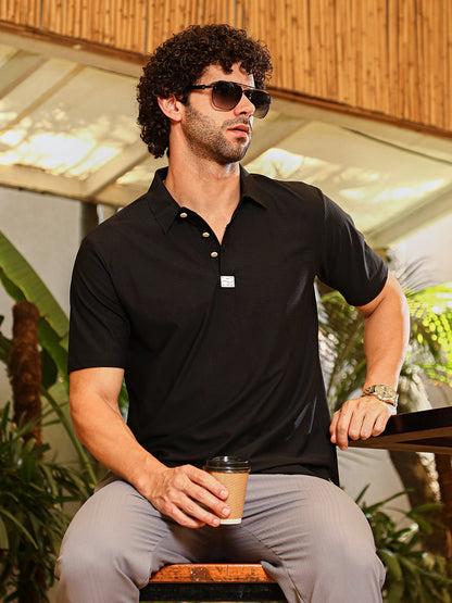 Seamless Cuboid Polo T-Shirt