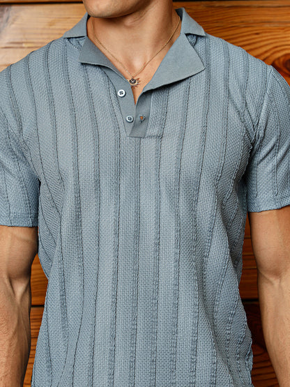 Wicker-Tactitle Polo T-Shirt