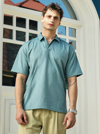 Scratch-Tactile Polo T-Shirt