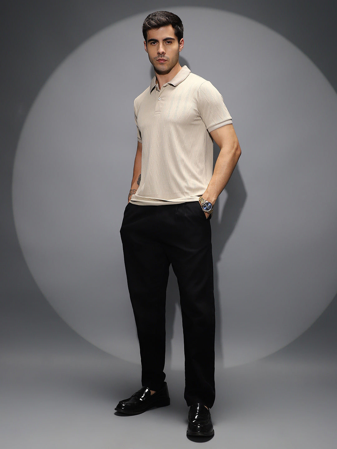 Spirit Weave Polo T-Shirt