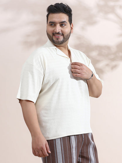 Coil-Tactile Cuban Polo T-Shirt