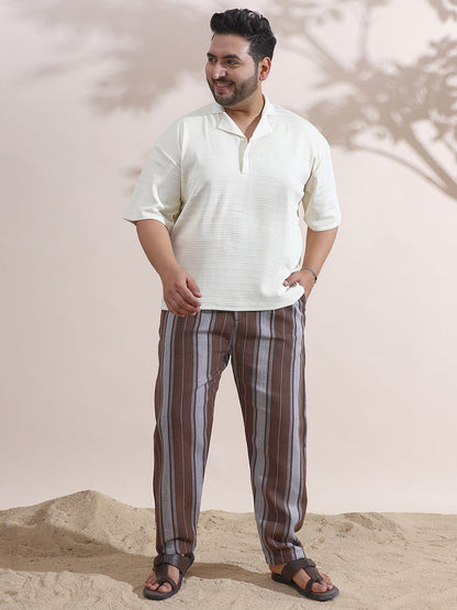 Coil-Tactile Cuban Polo T-Shirt