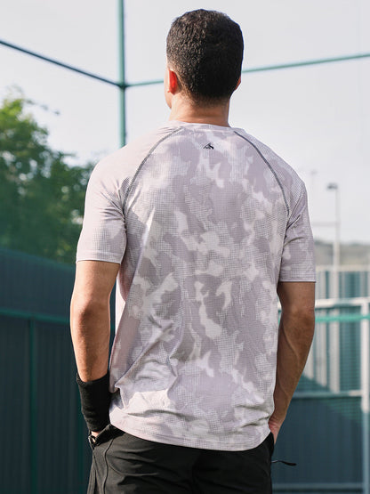 Abstract Topography Activewear T-Shirt