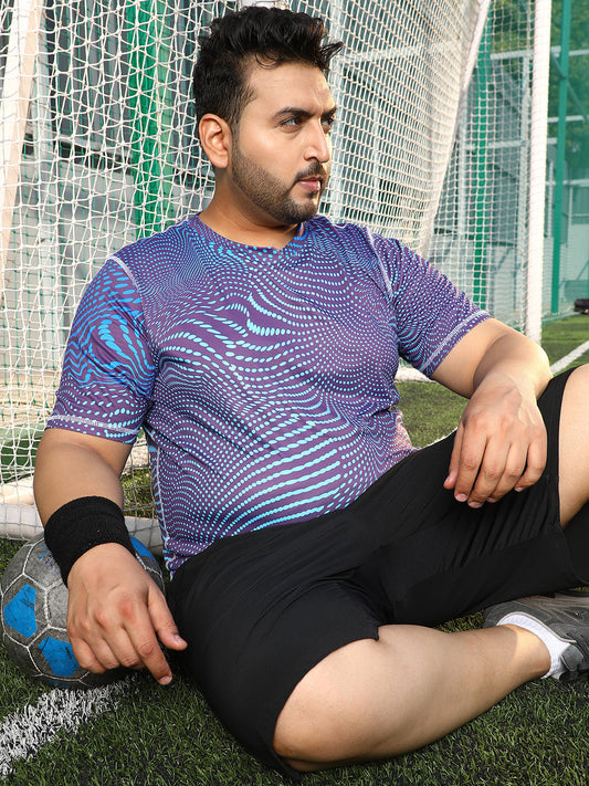 Polka-Swirl Activewear T-Shirt