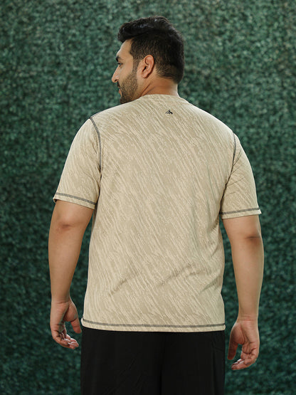 Plash-Imprint Activewear T-Shirt