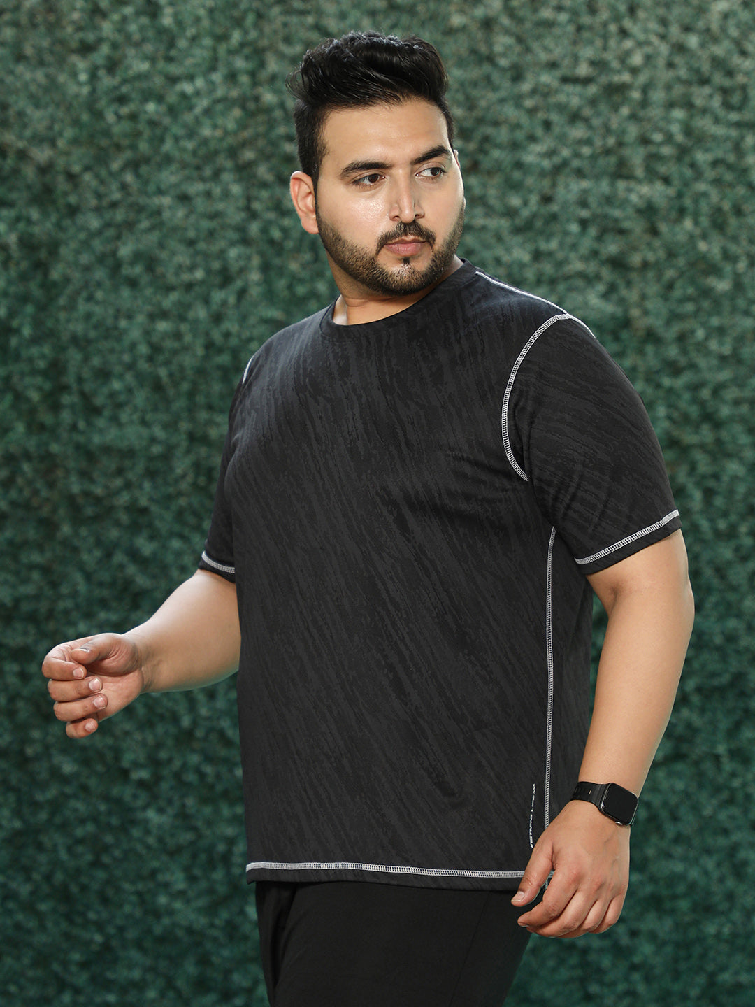 Plash-Imprint Activewear T-Shirt
