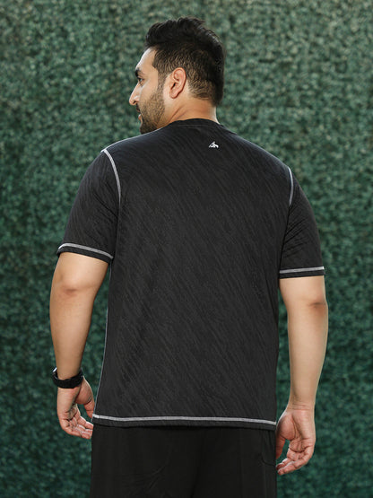 Plash-Imprint Activewear T-Shirt