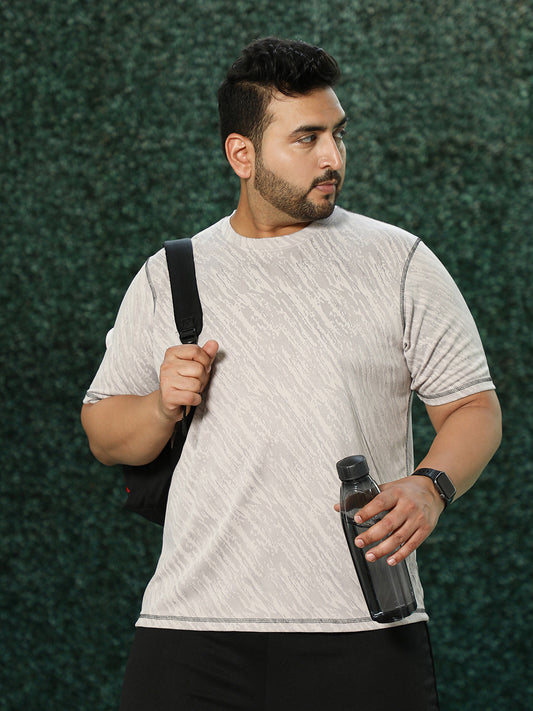 Plash-Imprint Activewear T-Shirt