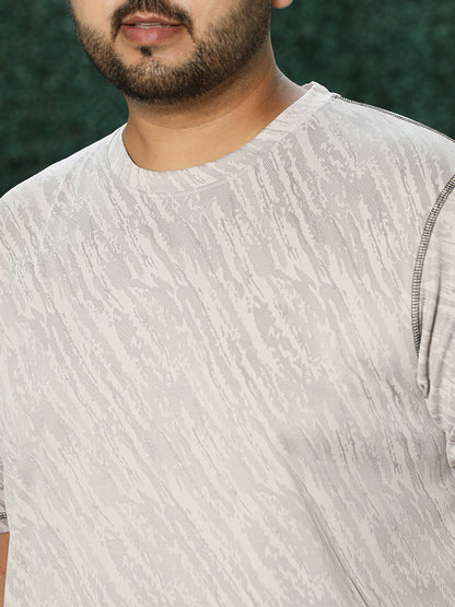 Plash-Imprint Activewear T-Shirt