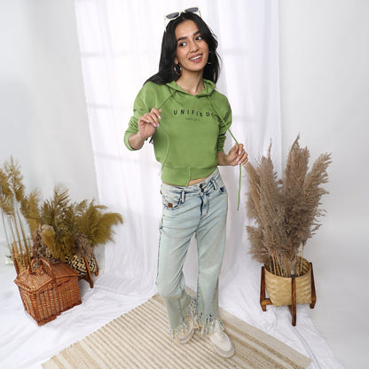Unified Cropped Sweatshirt