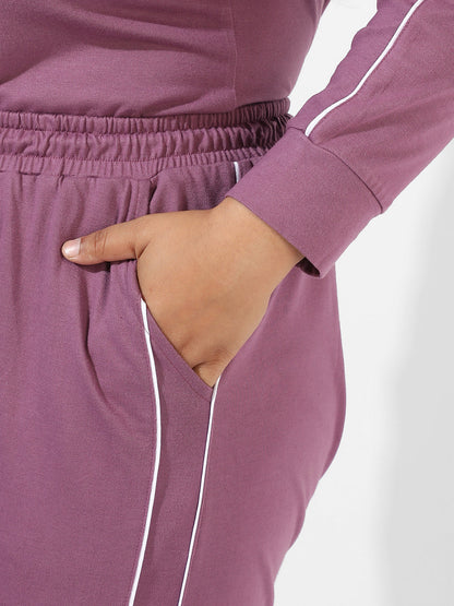 Solid Purple Co-Ord Set