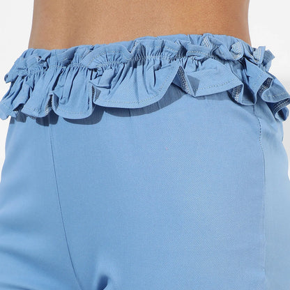 Ruffle-Lined Co-Ord Set