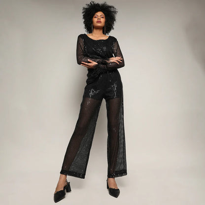 Sheer Sequin Co-Ord Set