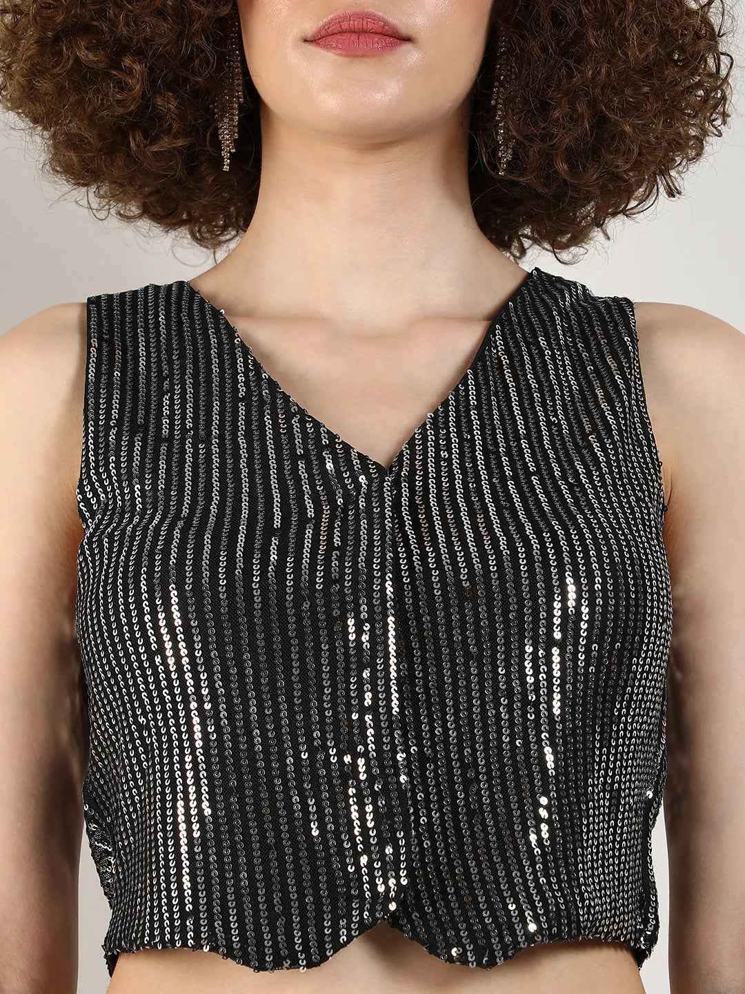 Sequin Vest Co-Ord Set